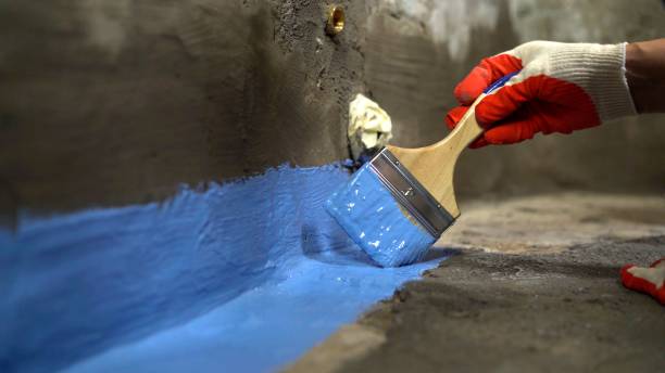 Large-scale Exterior Waterproofing work completed in New Hudson, MI by SJ Waterproofing Pros
